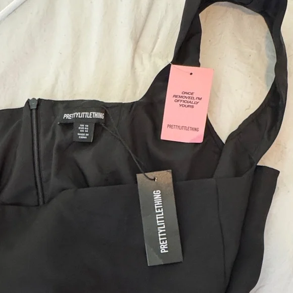 PrettyLittleThing Black Mini Dress - Picture 2 of 2